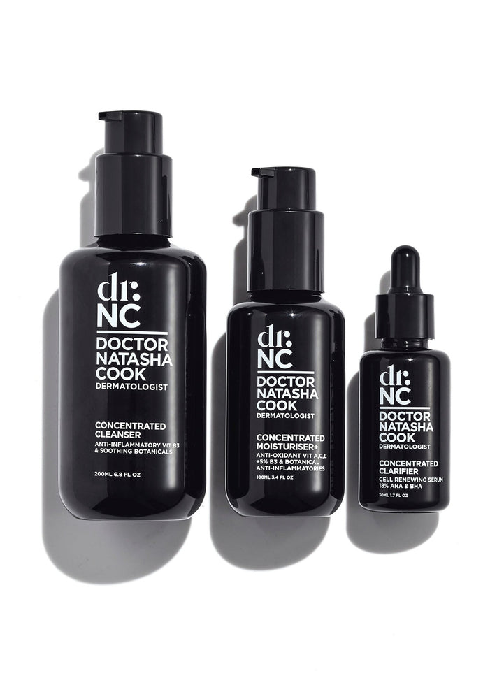dr.NC SKINCARE AM ROUTINE — SIMPLE AS 1-2-3